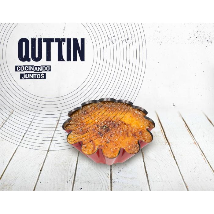 Quttin Flanera Colección Cherry de 23 x 9 cm y 0.5 mm de Grosor, Utensilio Esencial para la Preparación de Postres (12 Unidades) 5