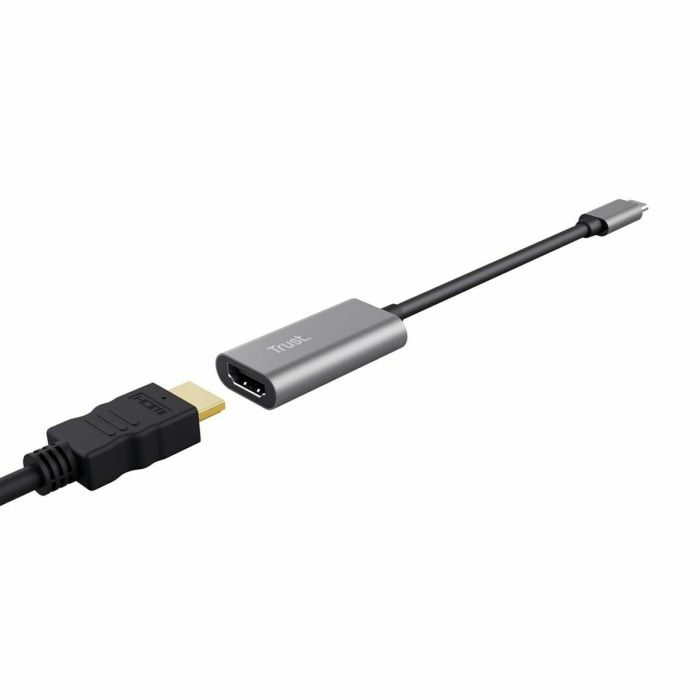 Adaptador Trust Dalyx / USB Tipo-C Macho - HDMI Hembra 5 Adaptador Trust Dalyx / USB Tipo-C Macho - HDMI Hembra 5