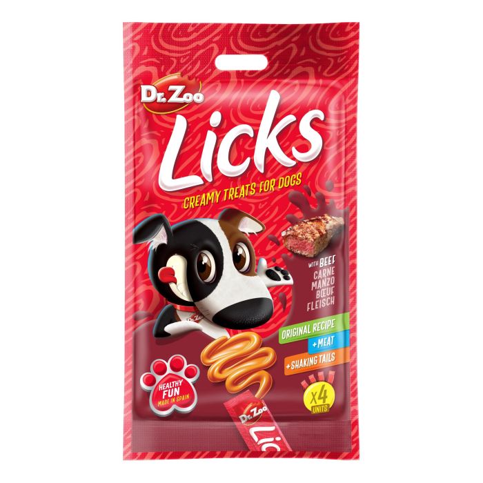 Dr Zoo Licks Perro Carne 12x4x15 gr