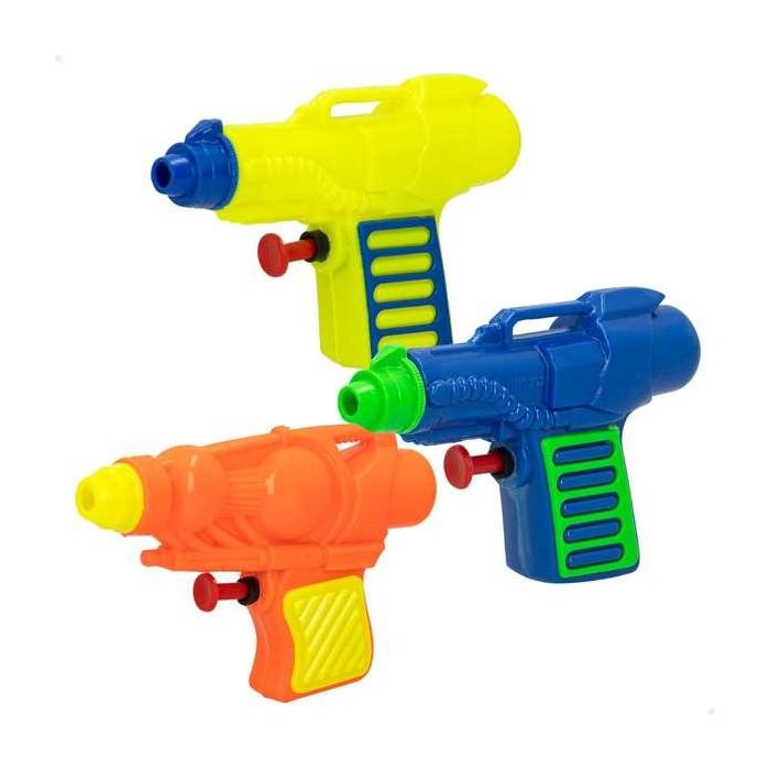 Color Baby Pistola de Agua Aqua World para Niños, Pack de 3 Modelos Surtidos, 19x3x25.5 cm, Juguete Acuático +3 años