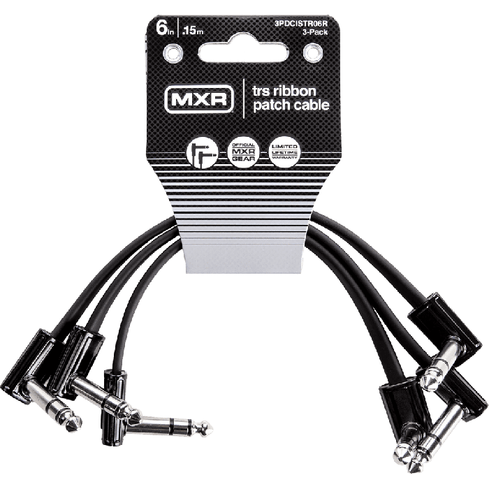 Cable Mxr® Ribbon Patch Trs 15 Cm - Pack De 3 1 Cable Mxr® Ribbon Patch Trs 15 Cm - Pack De 3 1