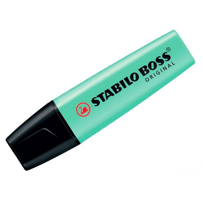 Rotulador Stabilo Boss Pastel Fluorescente 70 Pizca De Menta 10 unidades 2