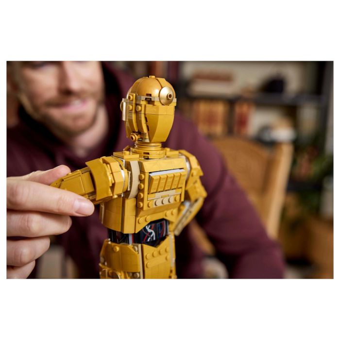Lego Star Wars 75398 C-3PO Minifigura de Droide para Construir Kit de Modelo para Adultos