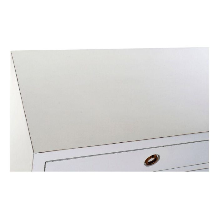Aparador DKD Home Decor Kamakura Blanco Dorado Metal Álamo 150 x 50 x 80 cm (150 x 50 x 80 cm) 6