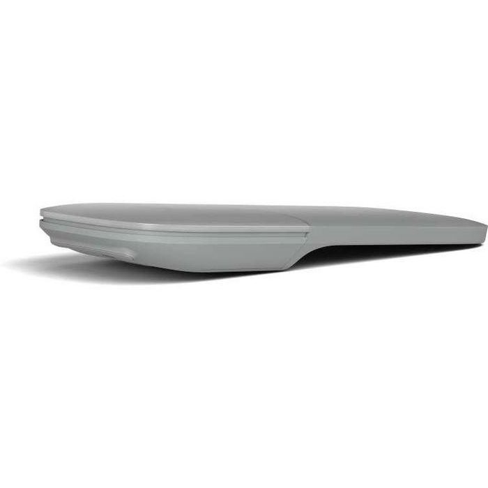 Microsoft Surface Arc Mouse Bluetooth Light Gray - Ratón Ultrafino Plegable con Scroll Horizontal y Vertical para Surface, 55g 2