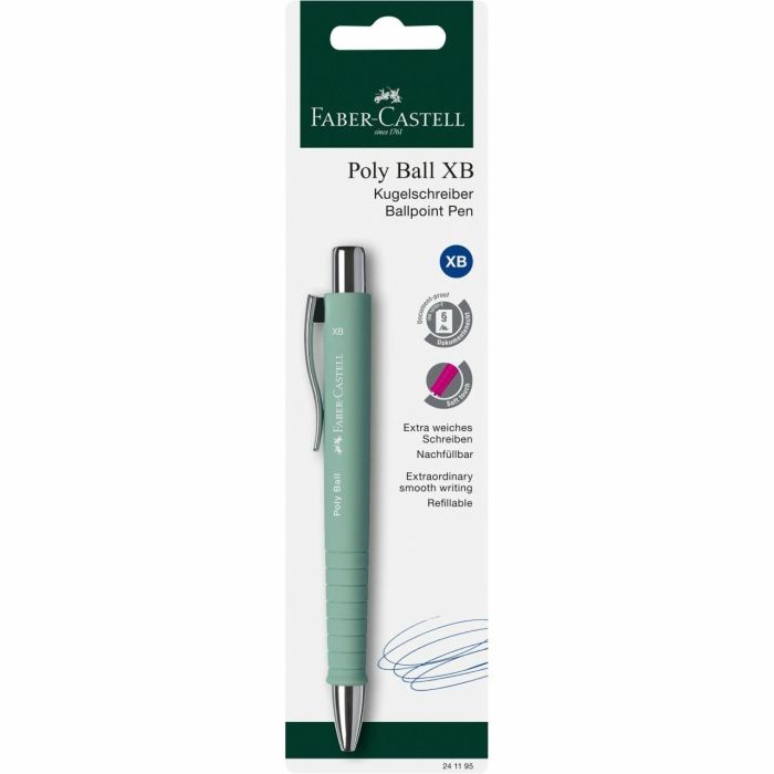 Faber Castell Bolígrafo Poly Ball Xb Recargable Tendencia Rosa Blister 1 Faber Castell Bolígrafo Poly Ball Xb Recargable Tendencia Rosa Blister 1