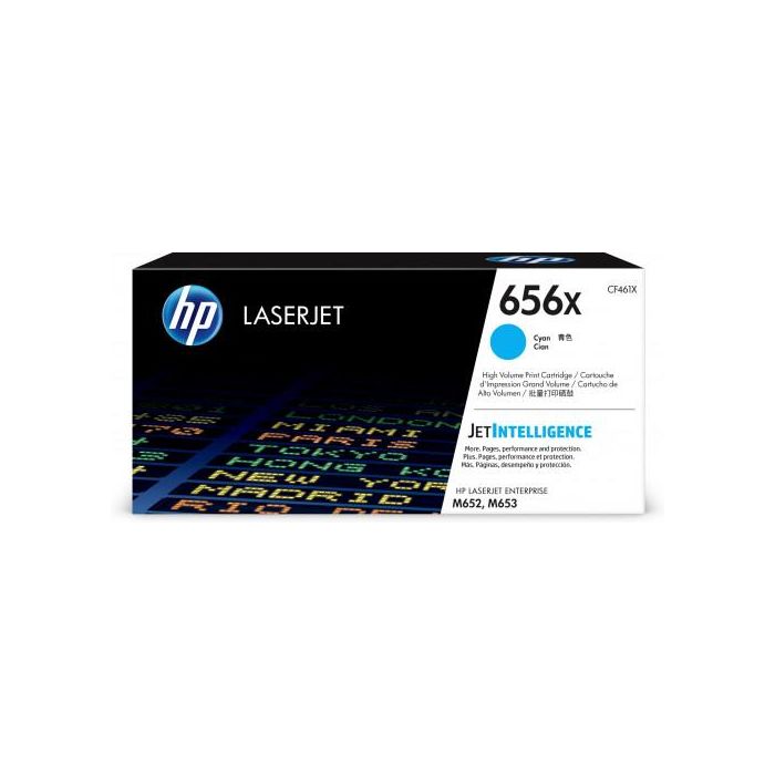 HP 656X Toner Cian Alta Capacidad HP656X (CF461X)