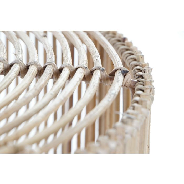 DKD Home Decor Mesa Centro Bali Ratán Natural 56 x 56 x 26 cm (2 Unidades) Hecho a Mano Reciclable 3 DKD Home Decor Mesa Centro Bali Ratán Natural 56 x 56 x 26 cm (2 Unidades) Hecho a Mano Reciclable 3