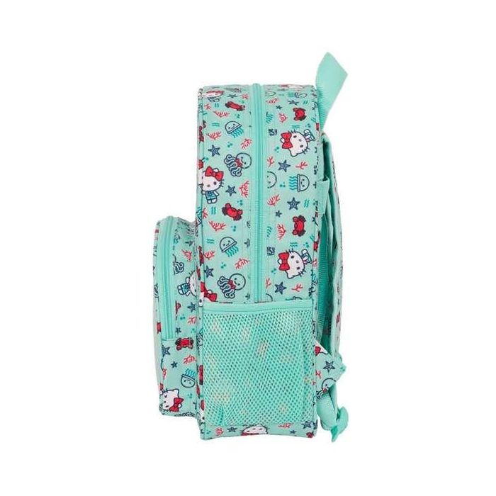 Mochila Escolar Hello Kitty Sea lovers Turquesa 26 x 34 x 11 cm 1 Mochila Escolar Hello Kitty Sea lovers Turquesa 26 x 34 x 11 cm 1