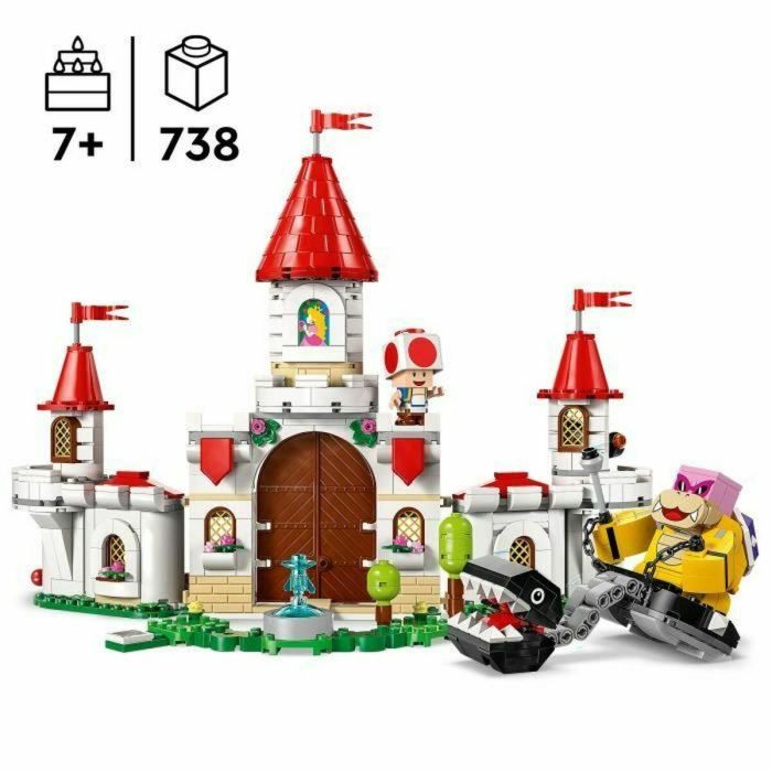 LEGO Super Mario 71435 Lucha contra Roy en el Castillo de Peach - Set de personajes de Nintendo 4