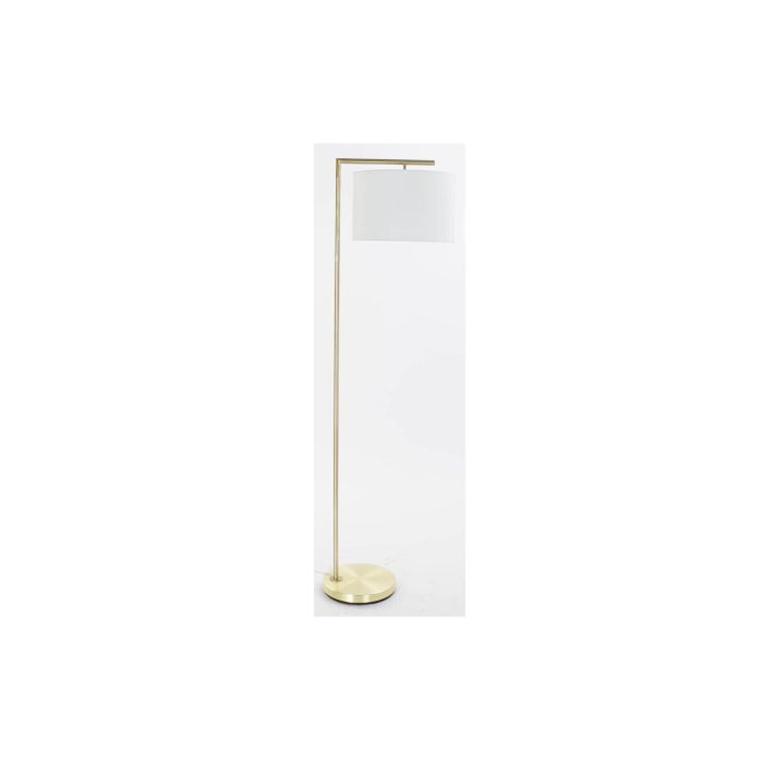 Lampara Pie Glam DKD Home Decor Dorado Blanco 44 x 159 x 35 cm Lampara Pie Glam DKD Home Decor Dorado Blanco 44 x 159 x 35 cm