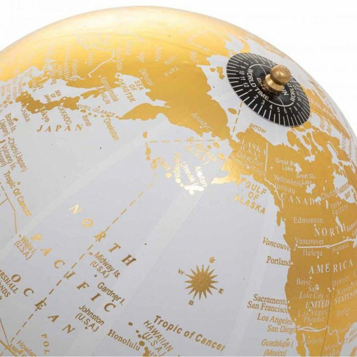 Globo Terraqueo Alexandra House Living Papel Hierro Plástico Madera de mango 20 x 25 x 20 cm 2 Globo Terraqueo Alexandra House Living Papel Hierro Plástico Madera de mango 20 x 25 x 20 cm 2