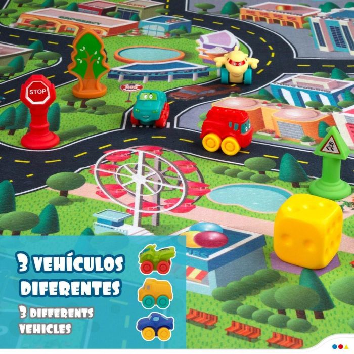 Alfombra de juego Colorbaby Ciudad Plástico (2 Unidades) 3