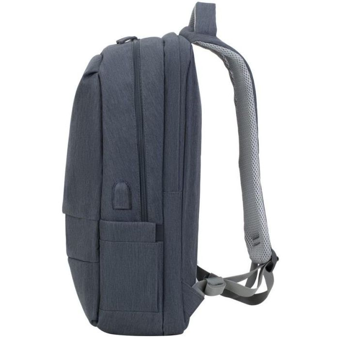 Rivacase 7567 Mochila Portátil 17.3 Pulgadas Prater - Protección Antirrobo, Carga USB, Gris Oscuro 22 Rivacase 7567 Mochila Portátil 17.3 Pulgadas Prater - Protección Antirrobo, Carga USB, Gris Oscuro 22
