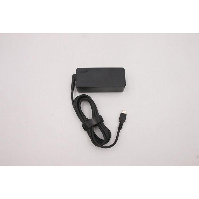 Lenovo Power adapter for Lenovo devices, 45W output, 2-pin non-PCC design, suitable for powering laptops. 1 Lenovo Power adapter for Lenovo devices, 45W output, 2-pin non-PCC design, suitable for powering laptops. 1
