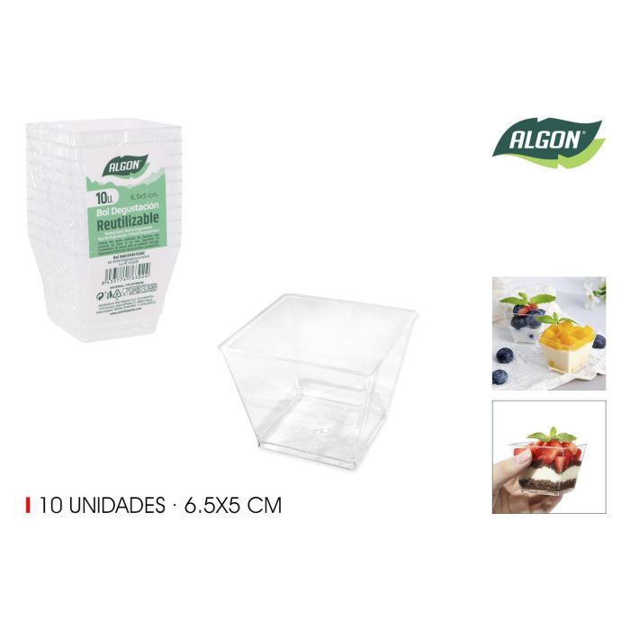 Algon Set de 10 Boles de Degustación 6.5 cm x 5 cm (24 Cajas) 0 Algon Set de 10 Boles de Degustación 6.5 cm x 5 cm (24 Cajas) 0