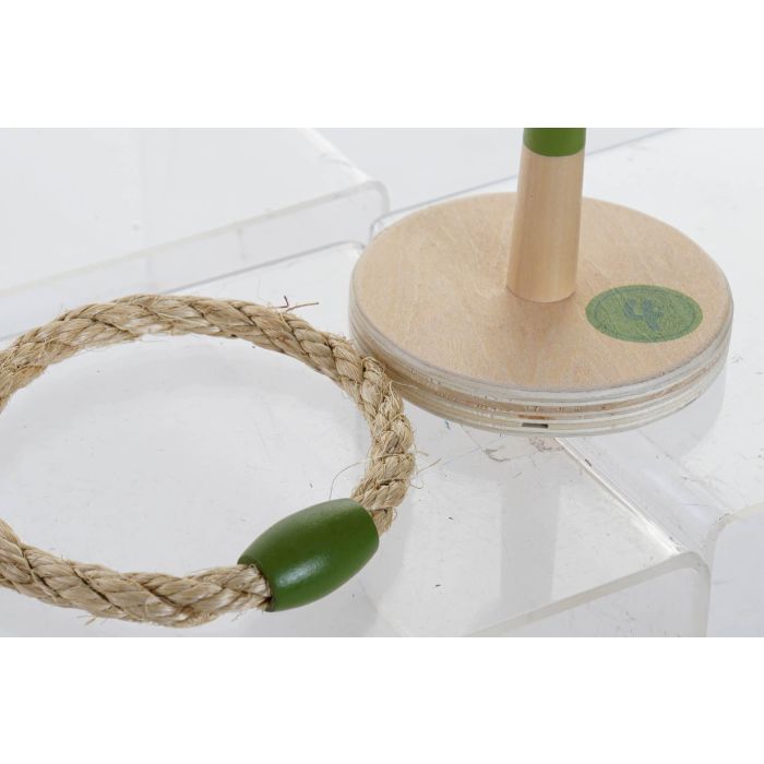 DKD Home Decor Juego 14 x 12 cm Haya Hecho a Mano Animales Reciclable Desmontable 2