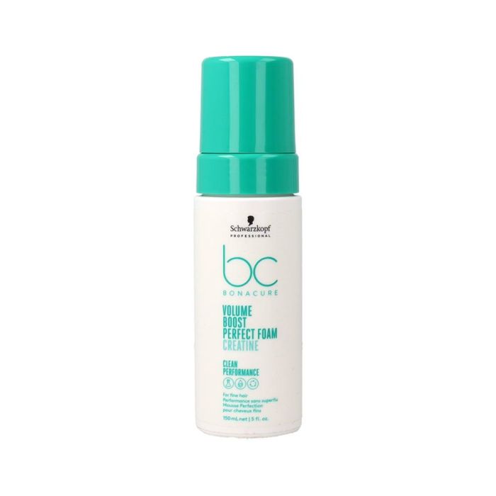 Schwarzkopf Bonacure Volume Boost Perfect Foam Creatine Mousse - Espuma antiestática 150 ml