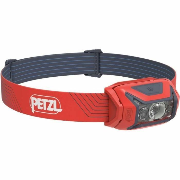 Linterna frontal - PETZL - ACTIK - Running / Trekking - 450 lúmenes - 3 pilas AAA/LR03 incluidas - Roja