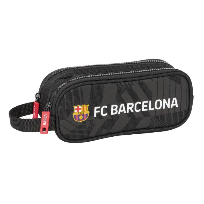 Portatodo Doble F.C. Barcelona Black Negro 21 x 8 x 6 cm 0 Portatodo Doble F.C. Barcelona Black Negro 21 x 8 x 6 cm 0