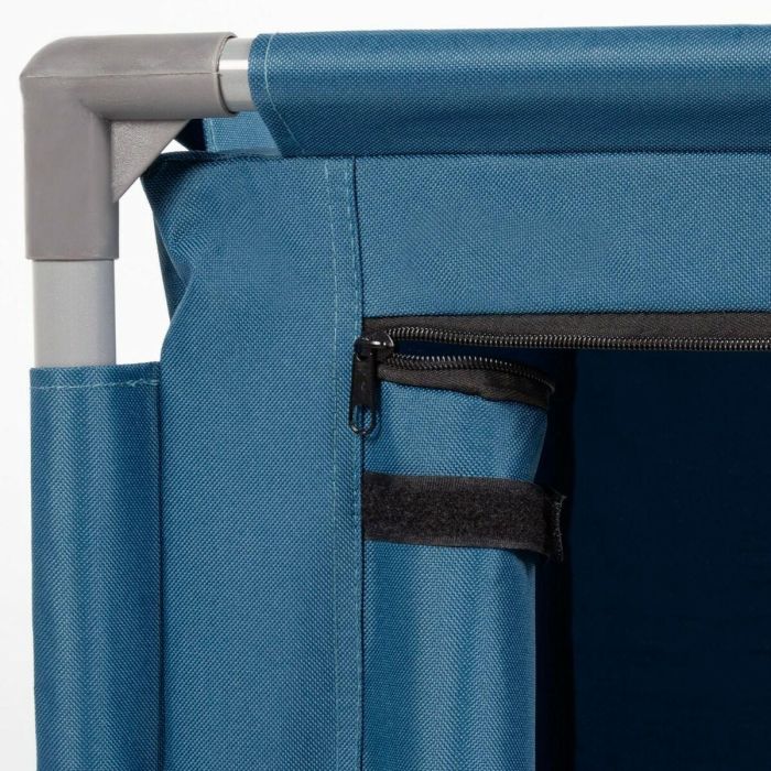 Armario de camping Aktive Azul Plegable 56 x 66 x 46 cm 2 Unidades 1