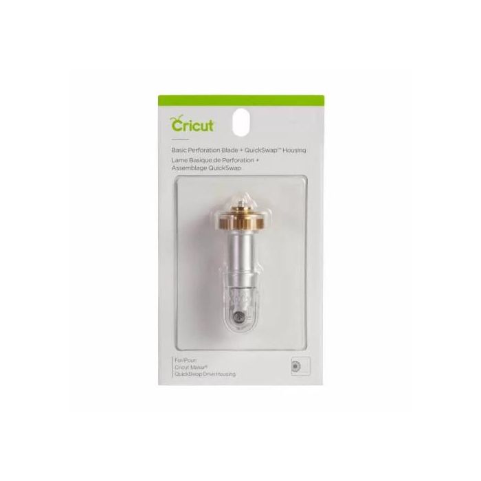 Cricut 2007450 Cuchilla de perforación Oro y Plata compatible con Cricut Maker 1 Cricut 2007450 Cuchilla de perforación Oro y Plata compatible con Cricut Maker 1