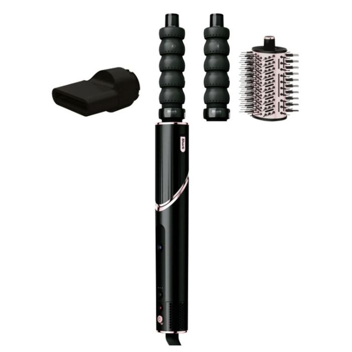 Shark HD426EU FlexStyle Secador de Pelo y Moldeador de Aire Caliente 2 en 1, 1400W, con 3 Accesorios, Negro y Oro Rosa 0 Shark HD426EU FlexStyle Secador de Pelo y Moldeador de Aire Caliente 2 en 1, 1400W, con 3 Accesorios, Negro y Oro Rosa 0
