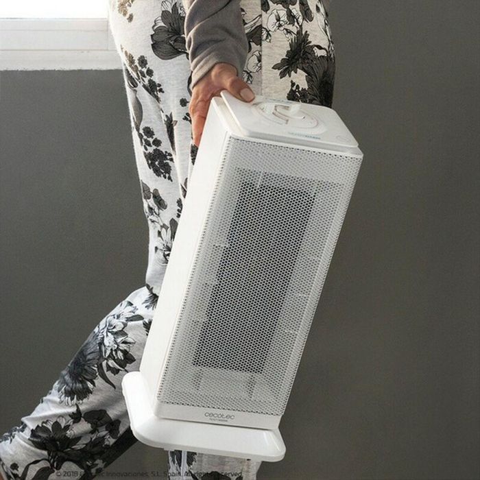 Calefactor Cerámico Eléctrico Cecotec Ready Warm 6200 Ceramic Sky 2000W Blanco 3 Calefactor Cerámico Eléctrico Cecotec Ready Warm 6200 Ceramic Sky 2000W Blanco 3