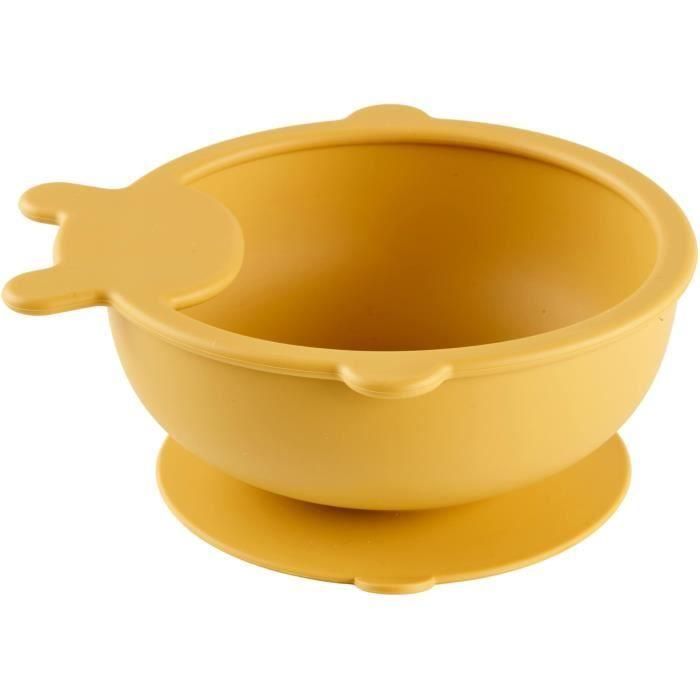 Thermobaby AAAMA84077 Pack de Comida de Silicona - Amarillo Miel 1