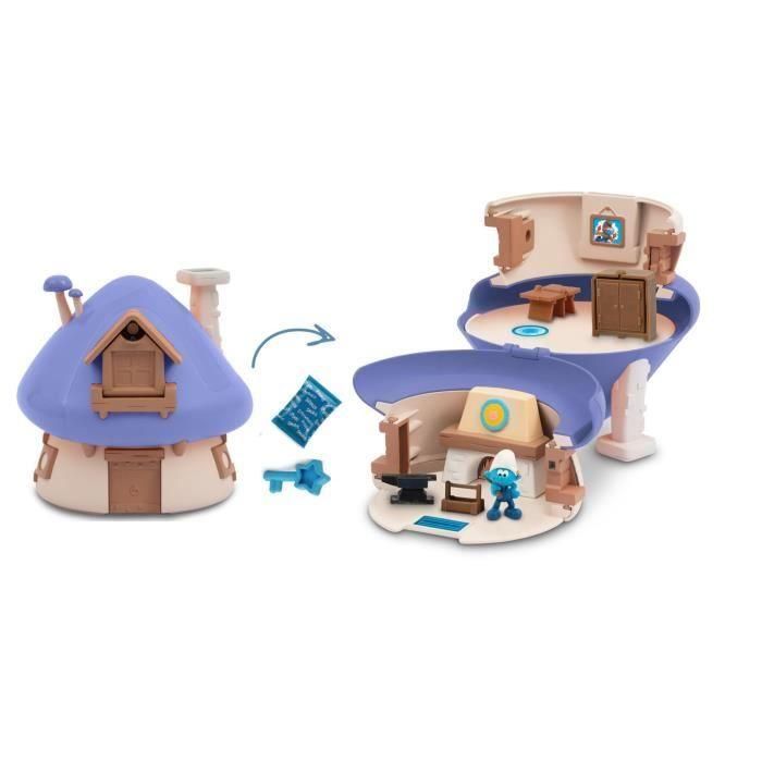 Casa de juegos - GIOCHI PREZIOSI - Los Pitufos - Casa mágica con 1 figura y accesorios - a partir de 3 años - PUF28 2 Casa de juegos - GIOCHI PREZIOSI - Los Pitufos - Casa mágica con 1 figura y accesorios - a partir de 3 años - PUF28 2