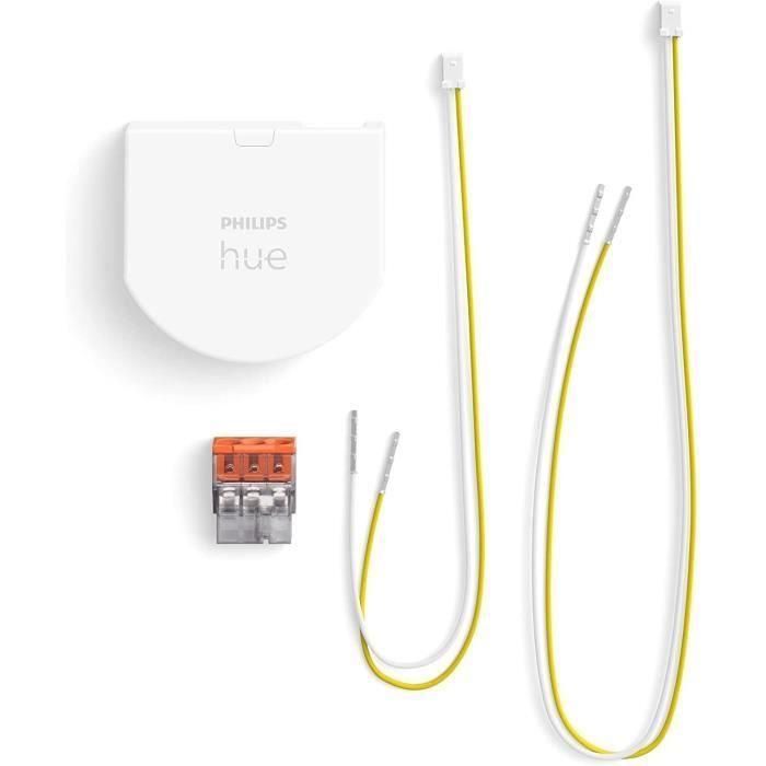 Módulo de interruptor de pared de Philips Hue, White, trabaja con Alexa, Google Assistant y Apple HomeKit 1 Módulo de interruptor de pared de Philips Hue, White, trabaja con Alexa, Google Assistant y Apple HomeKit 1