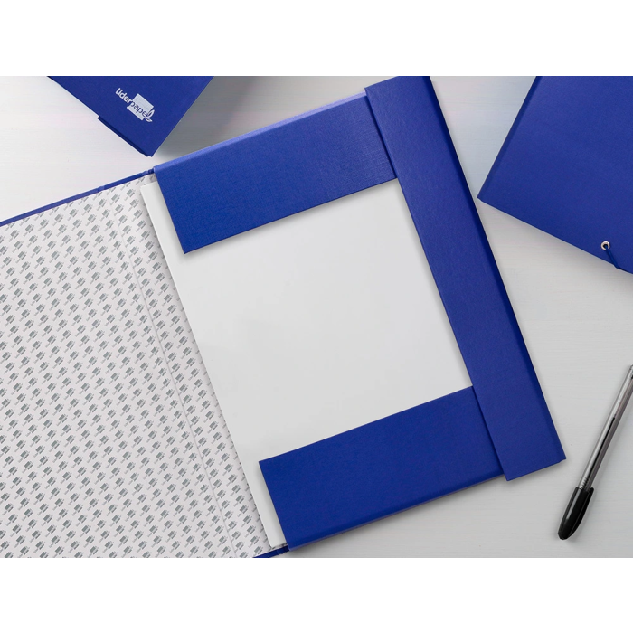 Liderpapel Carpeta Proyectos Folio Lomo 90mm Cartón Forrado Azul 250x350 mm 9 Liderpapel Carpeta Proyectos Folio Lomo 90mm Cartón Forrado Azul 250x350 mm 9