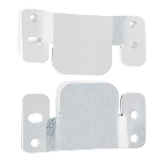 Q&Q Placas Unión Birdy Zincado para Sofá - Juego de 2 Piezas