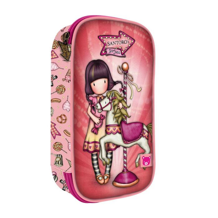 Plumier Gorjuss Carousel Salmón (45 Piezas) Plumier Gorjuss Carousel Salmón (45 Piezas)