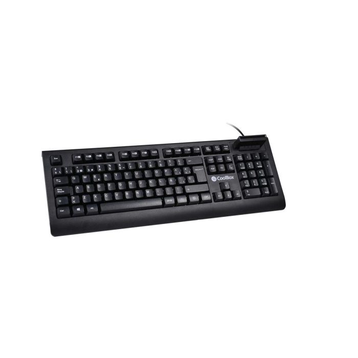 CoolBox COO-TEC04DNI Teclado USB QWERTY Español Completo de Membrana para Oficina Negro 6 CoolBox COO-TEC04DNI Teclado USB QWERTY Español Completo de Membrana para Oficina Negro 6