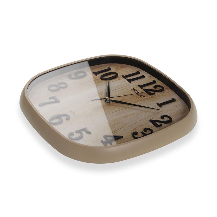 Reloj De Pared Efecto Madera 30Cm Versa (2 Unidades) 1 Reloj De Pared Efecto Madera 30Cm Versa (2 Unidades) 1