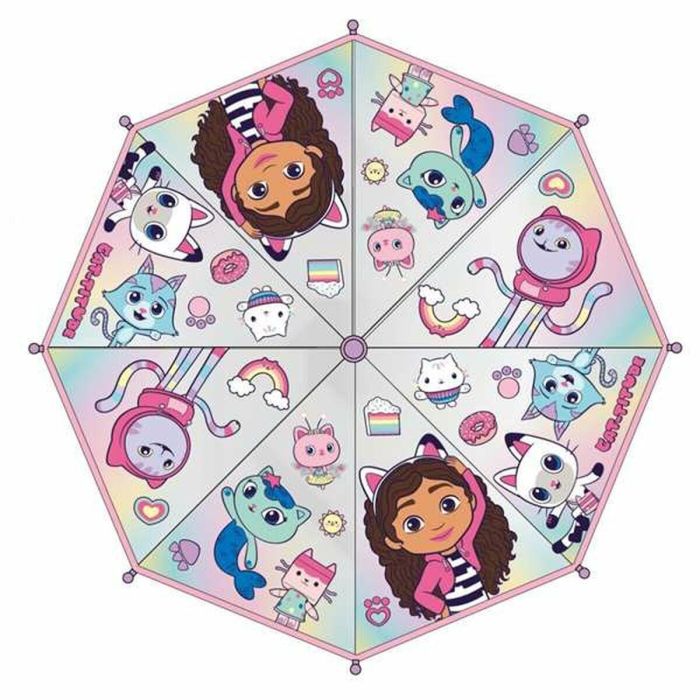 Paraguas manual burbuja la casa de gabby 45 cm 5