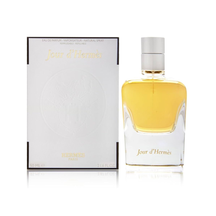 Hermès Jour D’Hermès - Perfume Recargable Vaporizador para Mujer 50 ml - Floral Hermès Jour D’Hermès - Perfume Recargable Vaporizador para Mujer 50 ml - Floral