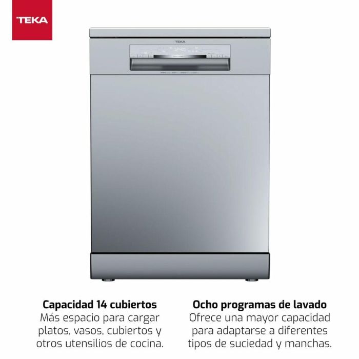 Lavavajillas Teka DFS76850 Acero 60 cm 7