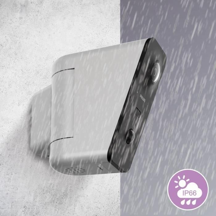 Philips 531050 Cámara motorizada para exteriores Autotracking WelcomeEye View 5 Philips 531050 Cámara motorizada para exteriores Autotracking WelcomeEye View 5