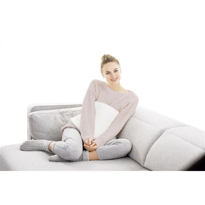 Beurer HK-42 Almohadilla Electrónica de Tacto Súper Suave (33x44 cm) Transpirable y Lavable para Alivio Muscular 3