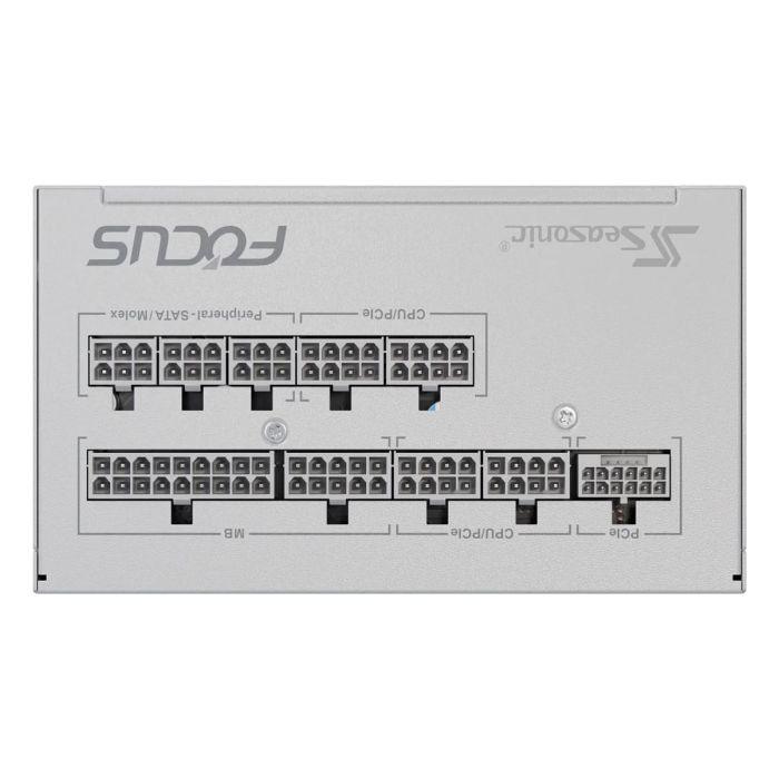 Seasonic FOCUS-GX-750-V4-WHITE ATX 3.1 80+ Gold Fuente de Alimentación Blanca 750W Modular