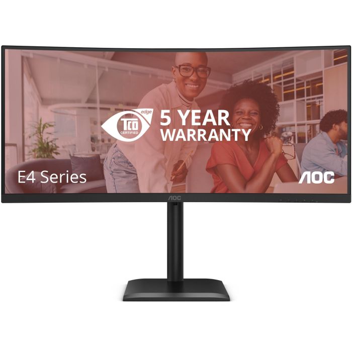 AOC 86,0cm (34") CU34E4CV 21:09 2xHDMI+DP+USB-C Curved blk 1 AOC 86,0cm (34") CU34E4CV 21:09 2xHDMI+DP+USB-C Curved blk 1