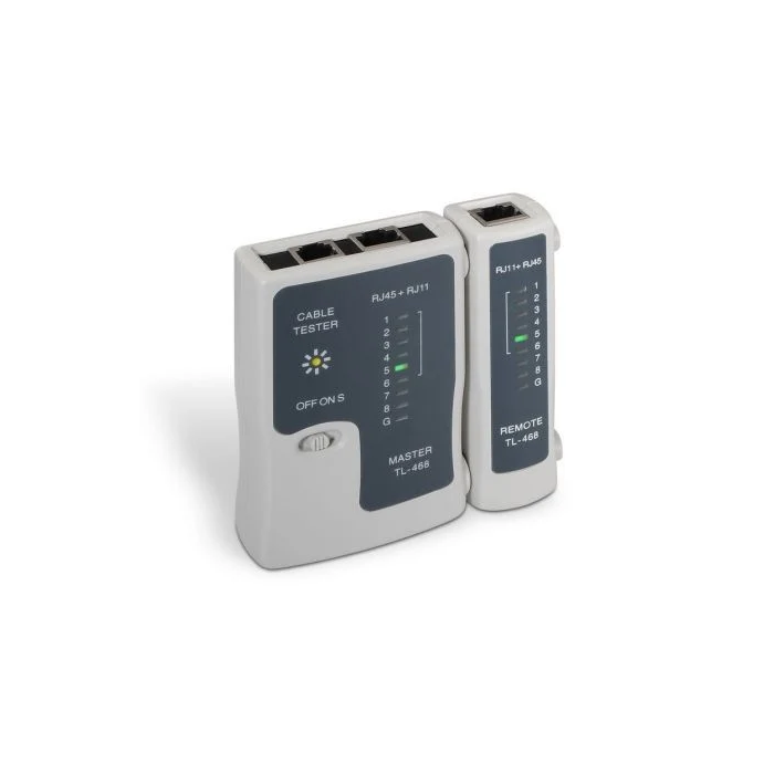 Aisens Testeador para Cable R11-RJ12-RJ45 Blanco 0 Aisens Testeador para Cable R11-RJ12-RJ45 Blanco 0