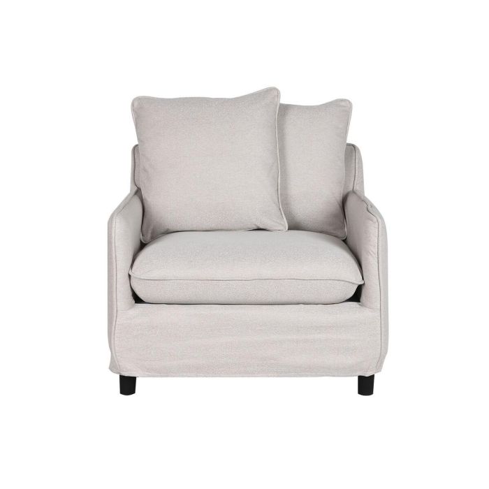 Sillon Moderno DKD Home Decor Beige 85 x 74 x 85 cm 7 Sillon Moderno DKD Home Decor Beige 85 x 74 x 85 cm 7