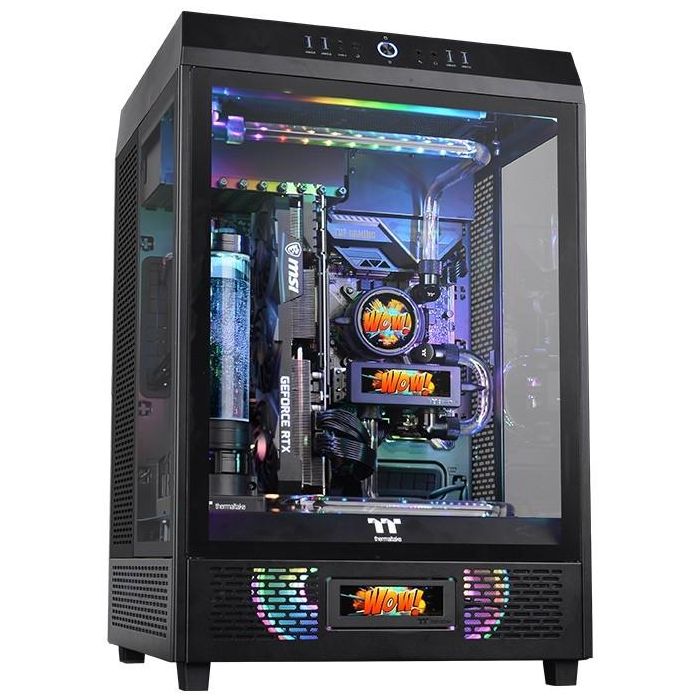 Thermaltake LCD Panel Kit Black for The Tower 500 3 Thermaltake LCD Panel Kit Black for The Tower 500 3