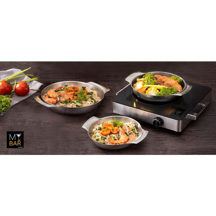 Inde Cazuela Inducción para Servir y Cocinar 16 cm 4 Inde Cazuela Inducción para Servir y Cocinar 16 cm 4