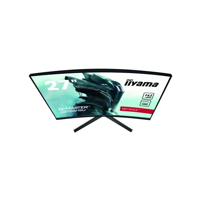 Iiyama G2766HSU-B1 Monitor Gaming 27" FHD 1920 x 1080, 1ms, 165Hz, VA, Curvo 1500R, FreeSync Premium, Negro 3