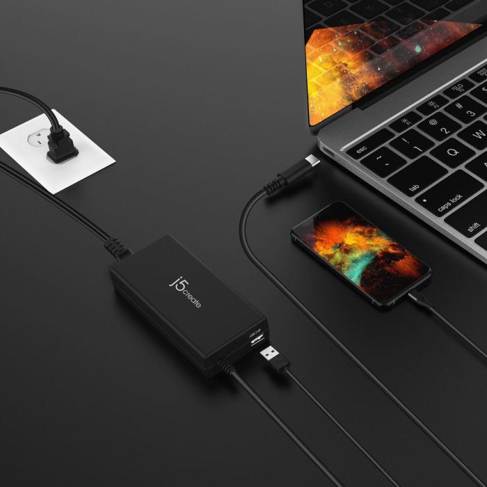 Cargador portátil j5create JUP2290C-EN Negro 21 Cargador portátil j5create JUP2290C-EN Negro 21