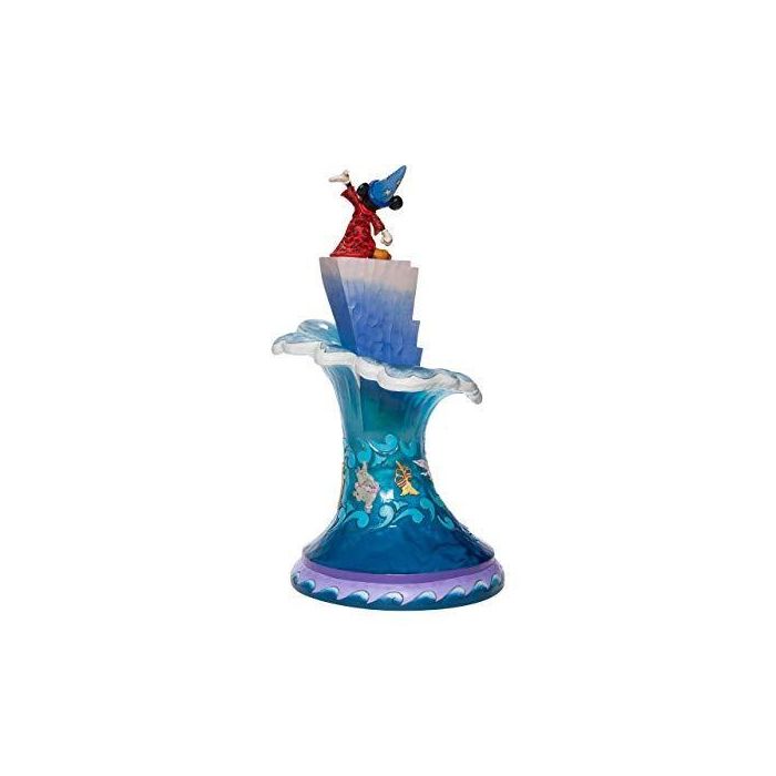 Enesco Figura Disney Fantasia 2000 Mickey - 40 cm, Resina de Piedra, Hecho a Mano 1 Enesco Figura Disney Fantasia 2000 Mickey - 40 cm, Resina de Piedra, Hecho a Mano 1